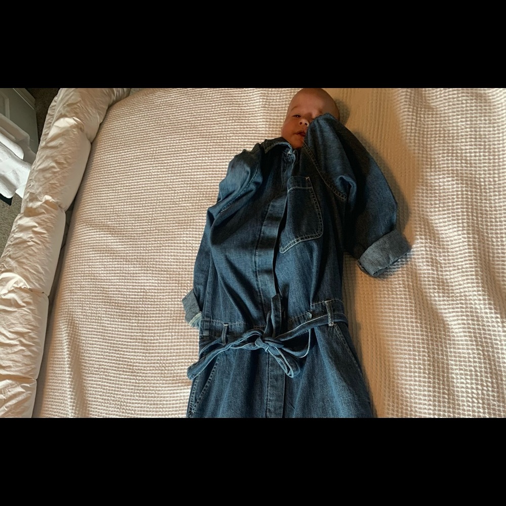 Brand new Gap denim jumper. It’s gorgeous.